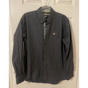 Cinch Button Up Flip Cuff Men's Size Small